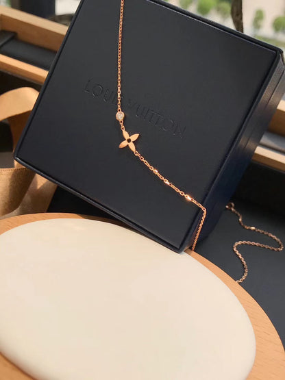 [Riva Jewelry]BLOSSOM ANHÄNGER ROSEGOLD MIT DIAMANTEN
