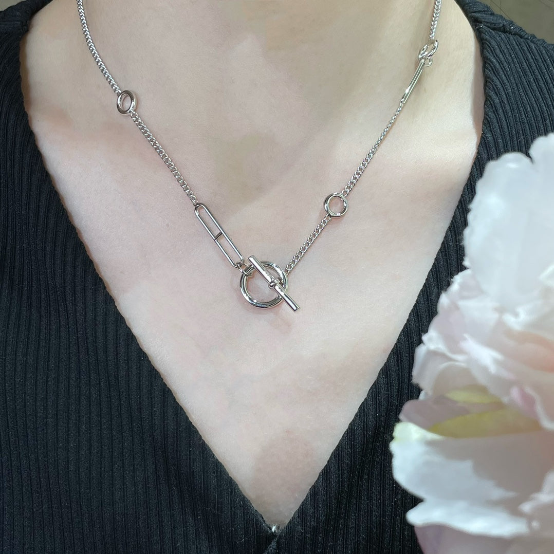 [Riva Jewelry]HM STERLING CHAINE D'ANCRE HEART