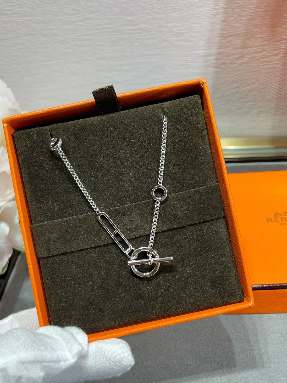 [Riva Jewelry ]HM STERLING CHAINE D'ANCRE HEART