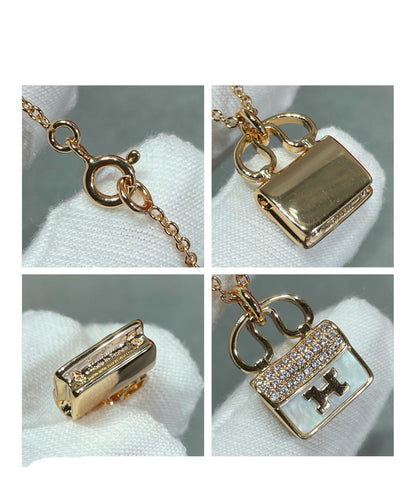 [Riva Schmuck]H CIRCE MOISSANIT ANHÄNGERKETTE GOLD