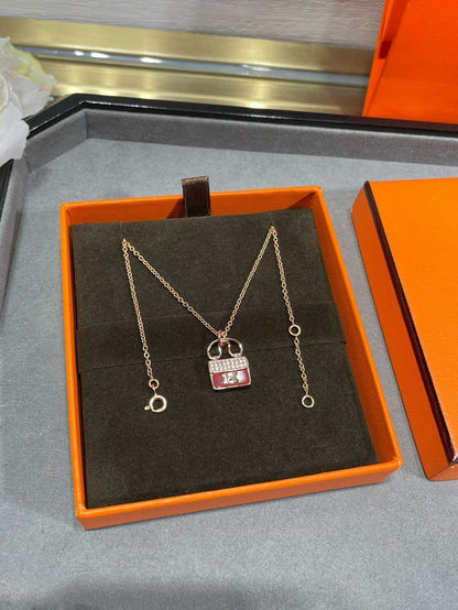 [Riva Schmuck]H CIRCE MOISSANIT ANHÄNGERKETTE GOLD