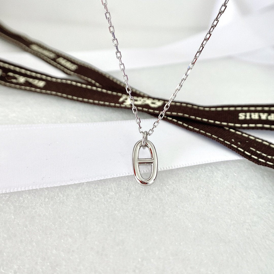 [Riva Jewelry]HM SCHWEINENASEN-HALSKE TTE