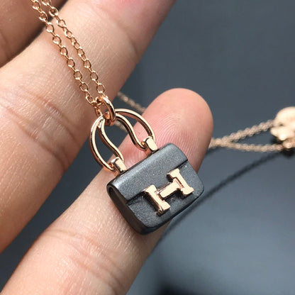 [Riva Jewelry]WOMEN'S HM AMULETTES CONSTANCE PENDANT NECKLACE