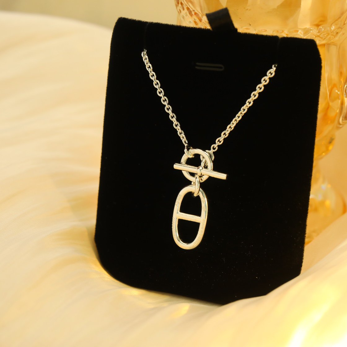 [Riva Jewelry ]HM CHAINE D'ANCRE PENDANT NECKLACE STERLING SILVER