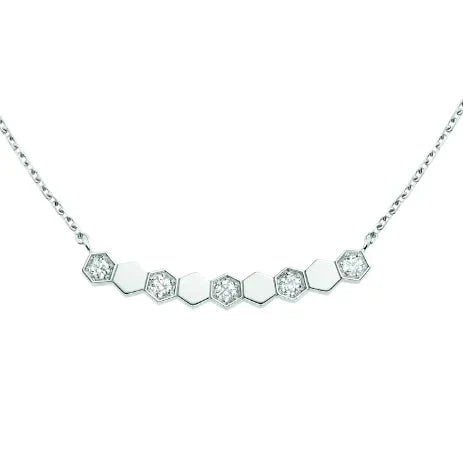 [Riva Jewelry]BIENENLIEBE-HALSKETTE DIAMANT