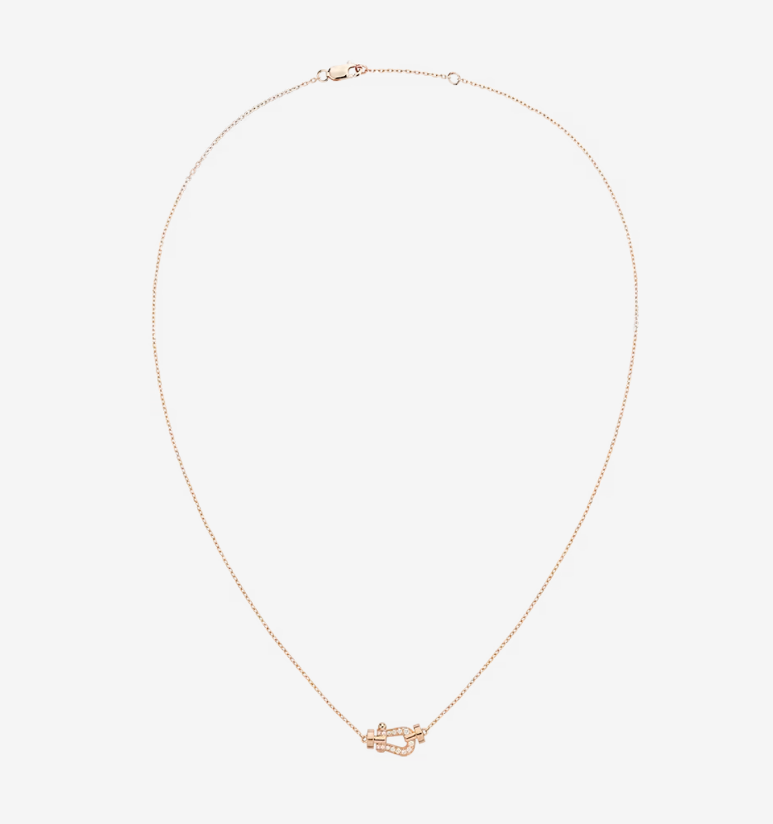 [Riva Jewelry ]FORCE 10 DIAMOND PINK GOLD NECKLACE MINI MODEL