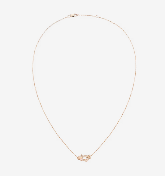 [Riva Jewelry ]FORCE 10 DIAMOND PINK GOLD NECKLACE MINI MODEL