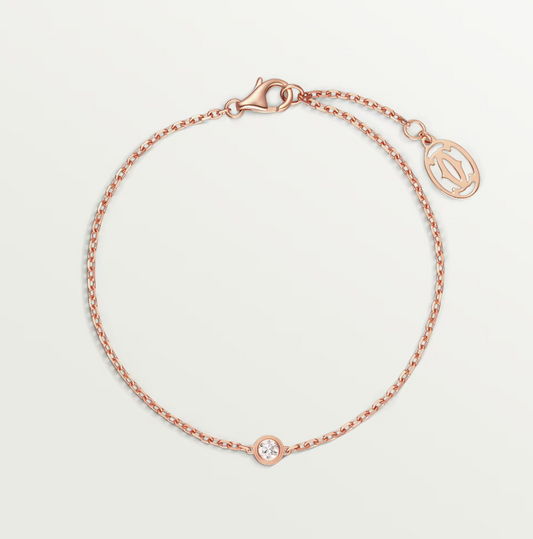 [Riva Jewelry ]DAMOUR DIAMOND LINK BRACELET