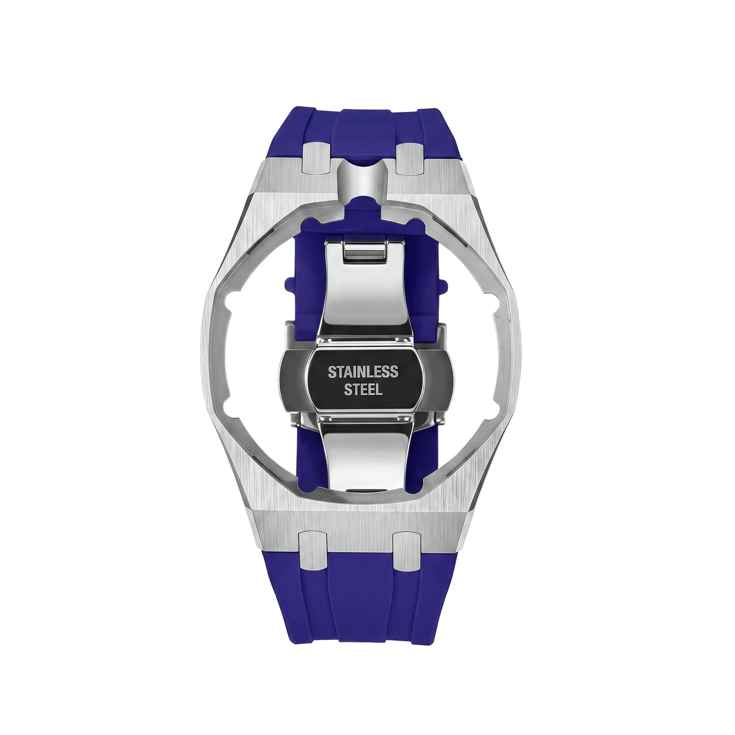 [Riva Jewelry]Royal Oak Pop Exclusive Stahlgehäuse & Silikonarmband mit Wiege