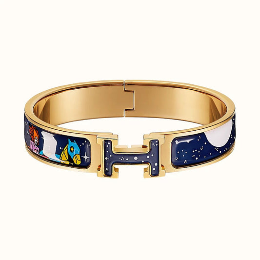 [Riva Jewelry]H Stern- und Mondarmband 12MM