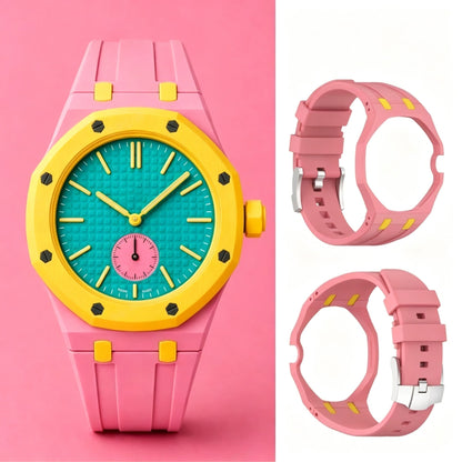 [Riva Jewelry]ROYAL OAK POP EXKLUSIVES KAUTSCHUKBAND