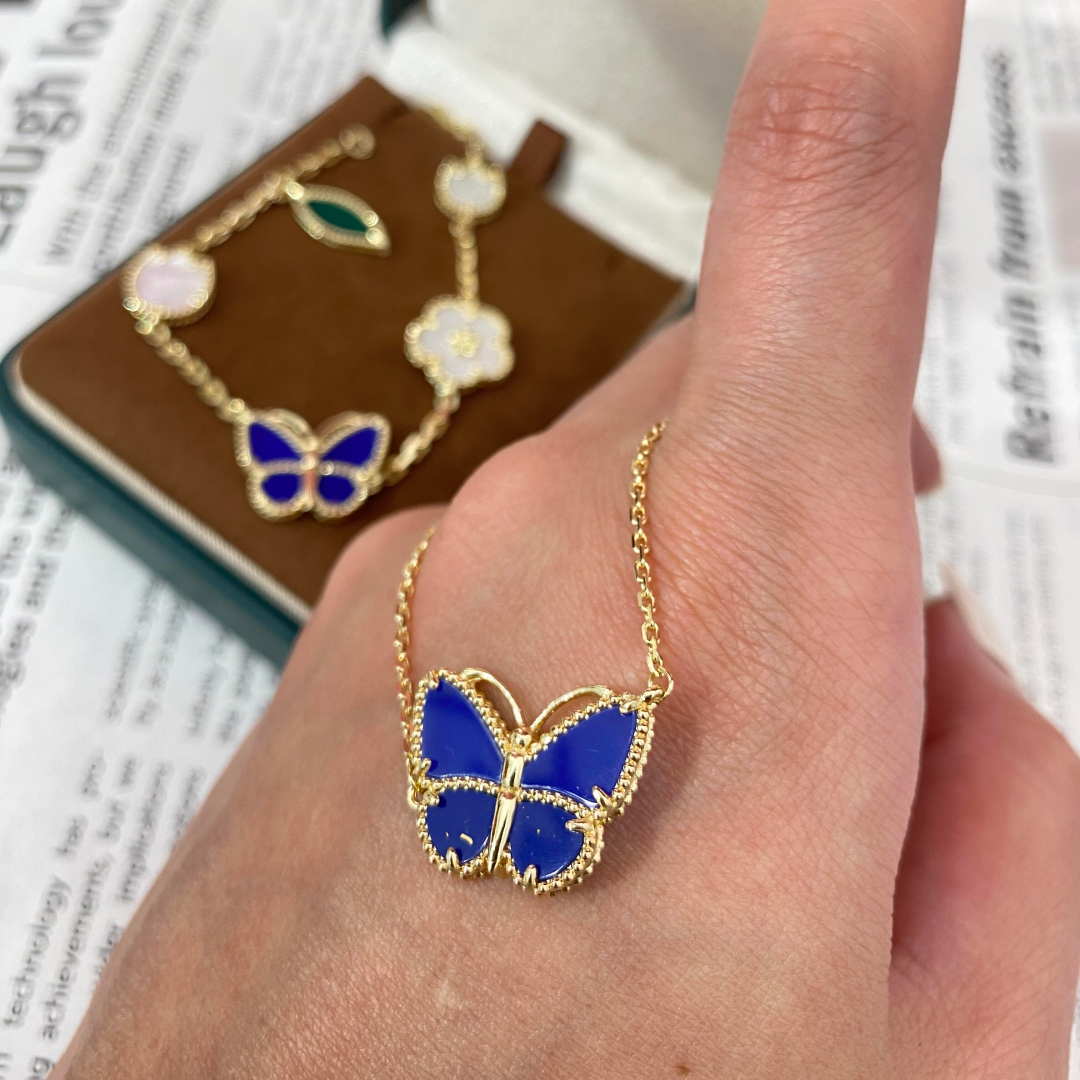 [Riva Jewelry] 2026 NEW LUCKY BUTTERFLY 1 MOTIFS NECKLACE