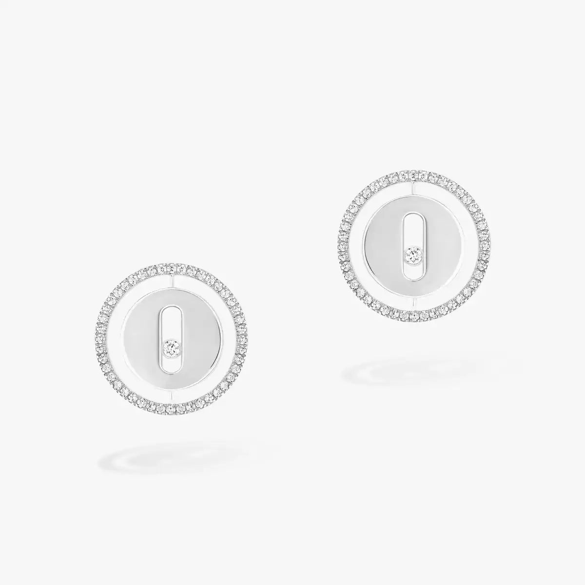 [Riva Jewelry]LUCKY MOVE DIAMOND OHRRINGE