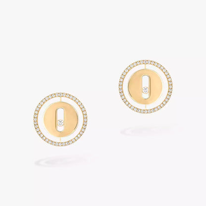 [Riva Jewelry]LUCKY MOVE DIAMOND OHRRINGE