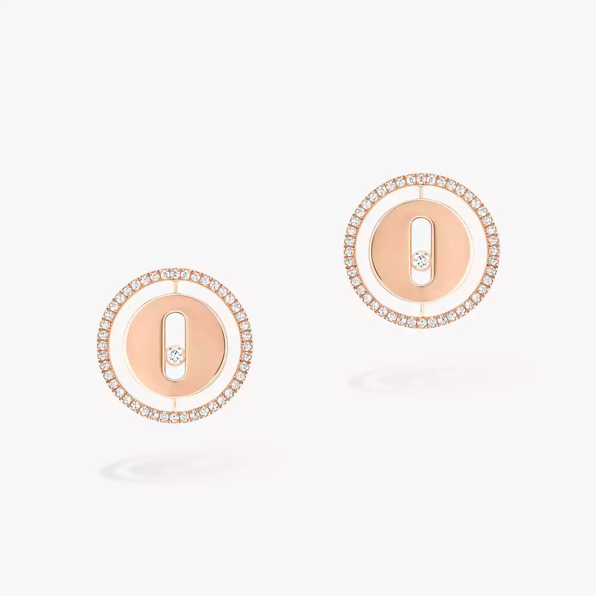 [Riva Jewelry]LUCKY MOVE DIAMOND OHRRINGE