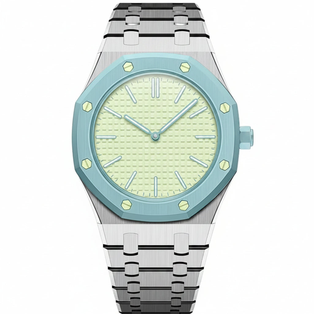 [Riva Schmuck]OAK POP EXKLUSIVES SILBERNES EDELSTAHLARMBAND