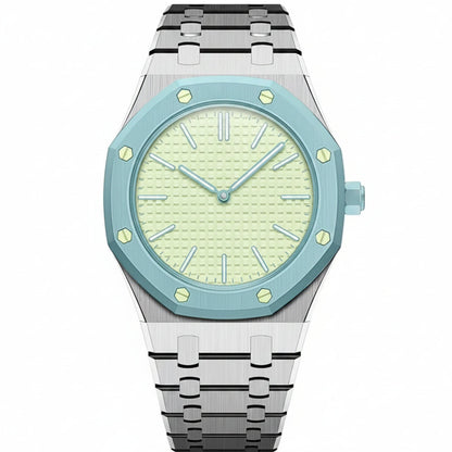 [Riva Schmuck]OAK POP EXKLUSIVES SILBERNES EDELSTAHLARMBAND
