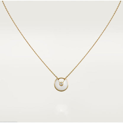 [Riva Jewelry ]AMULETTE ROSE GOLD MOP NECKLACE