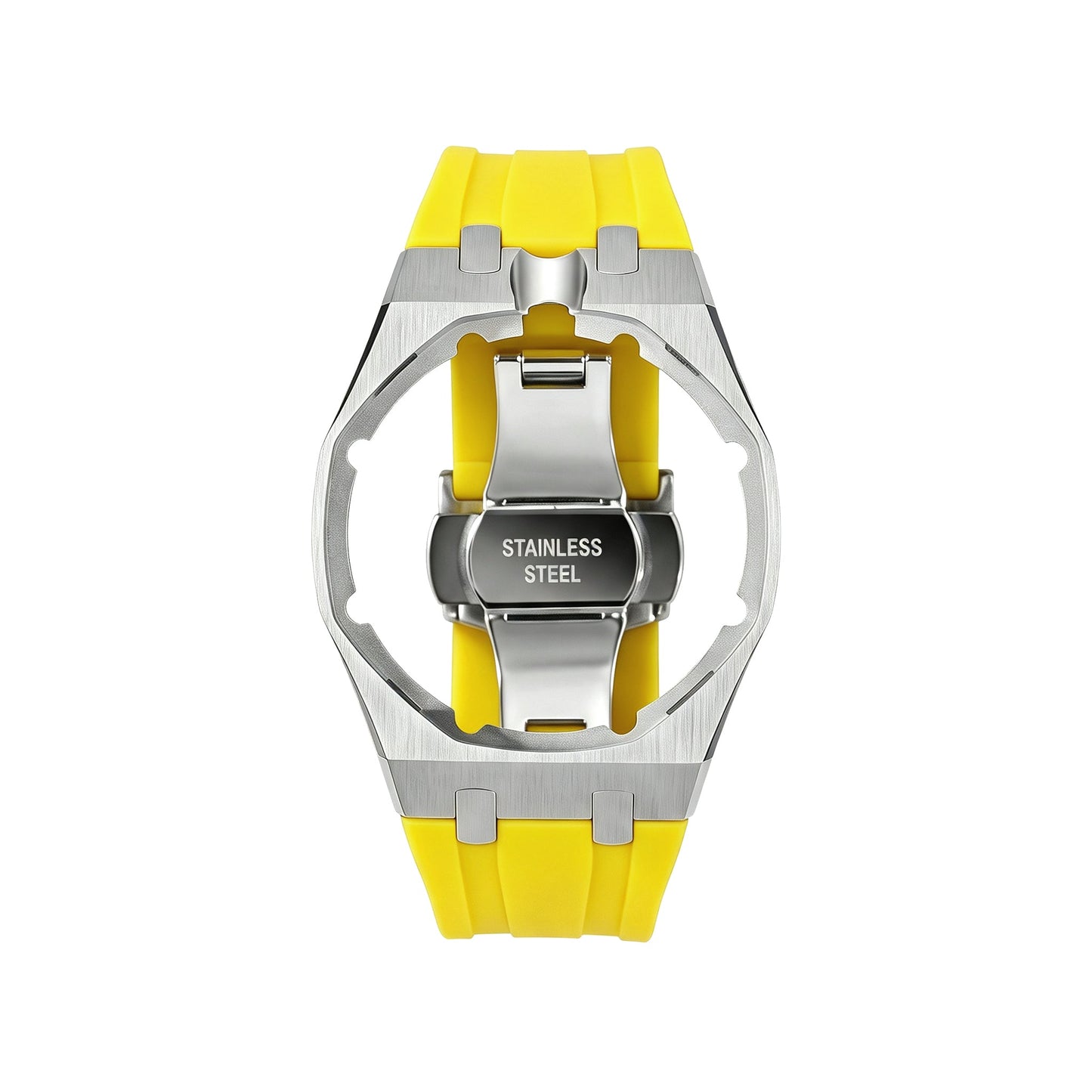 [Riva Jewelry]Royal Oak Pop Exclusive Stahlgehäuse & Silikonarmband mit Wiege