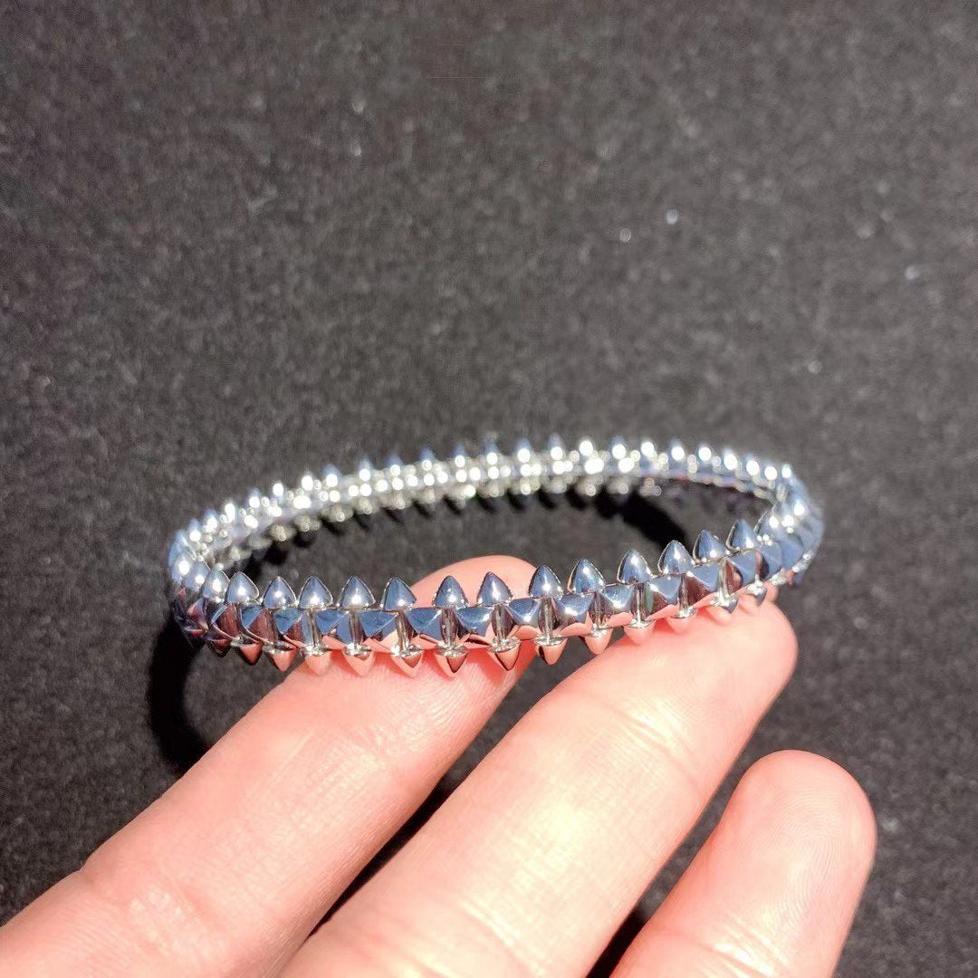 [Riva Jewelry ]CLASH SILVER BRACELET