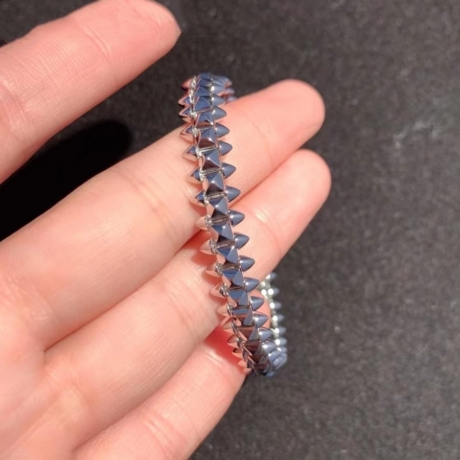 [Riva Jewelry ]CLASH SILVER BRACELET