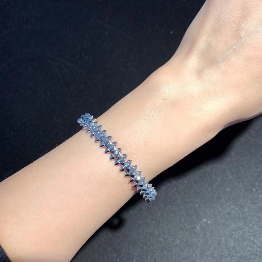 [Riva Jewelry ]CLASH SILVER BRACELET
