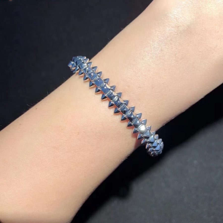 [Riva Jewelry ]CLASH SILVER BRACELET