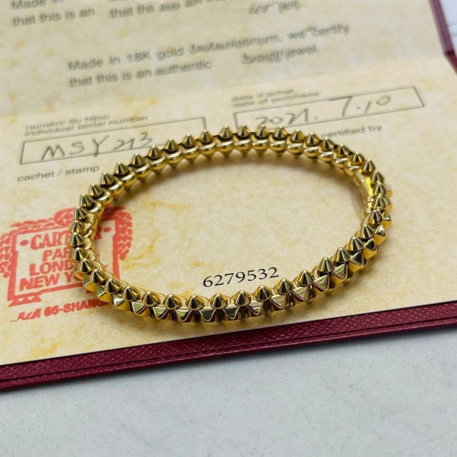 [Riva Jewelry ]CLASH GOLD BRACELET