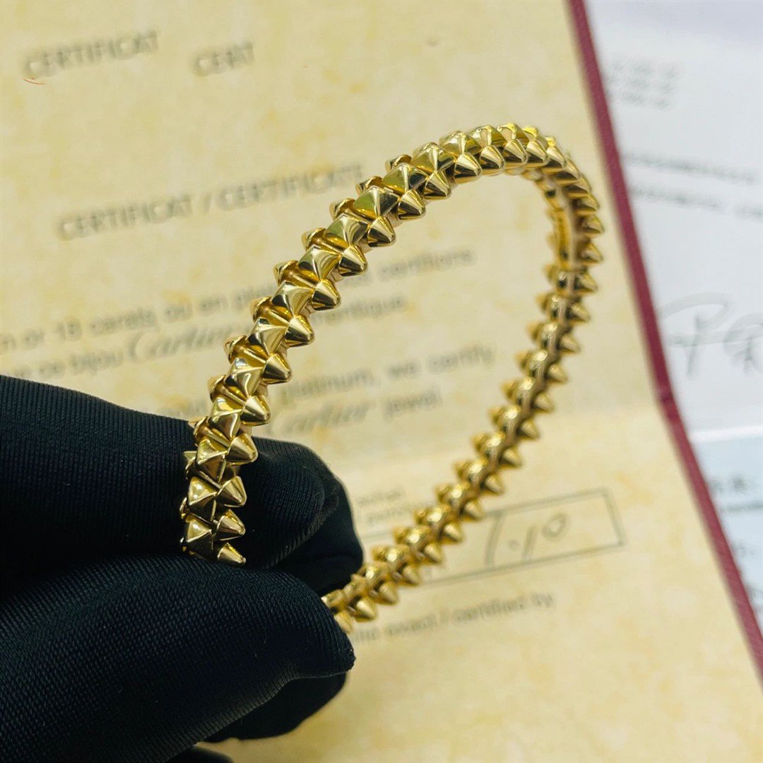 [Riva Jewelry ]CLASH GOLD BRACELET