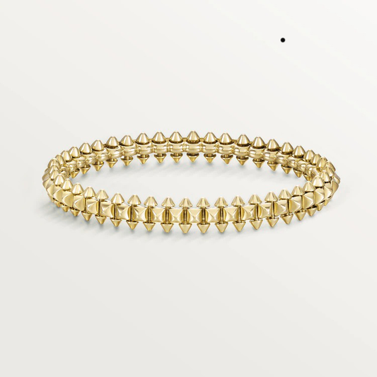 [Riva Jewelry ]CLASH GOLD BRACELET