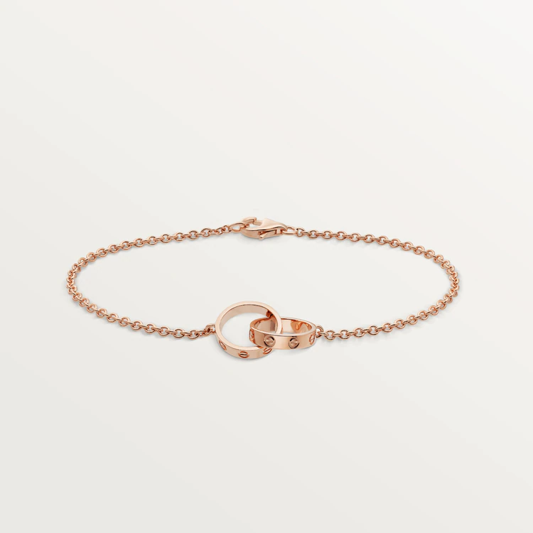 [Riva Jewelry ]LOVE BRACELET DOUBLE RING