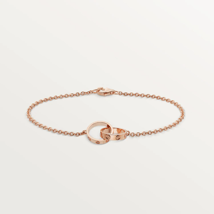 [Riva Jewelry ]LOVE BRACELET DOUBLE RING