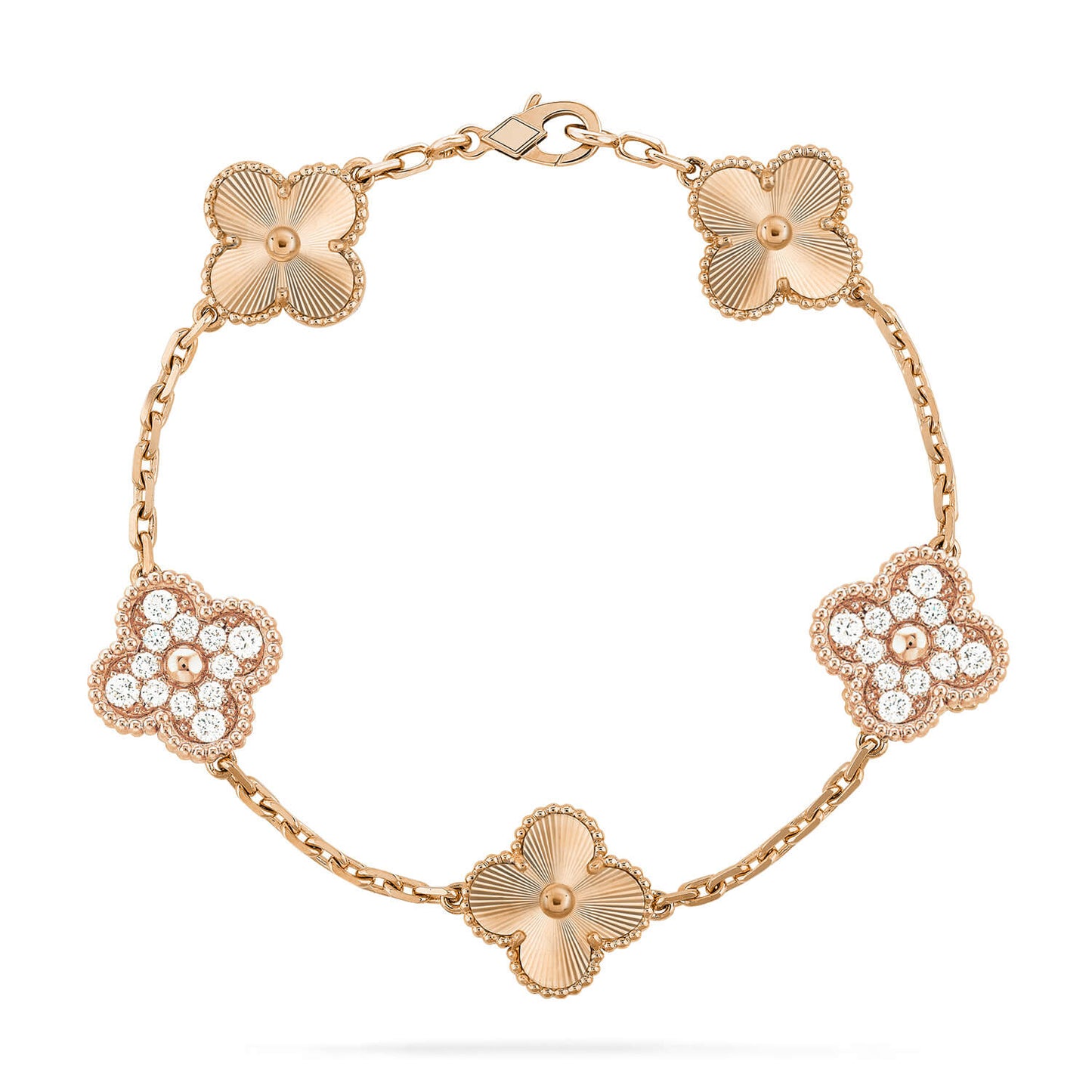 [Riva Schmuck]ARMBAND GLÜCKKLEE 5-MOTIVE - LASER KOLLEKTION
