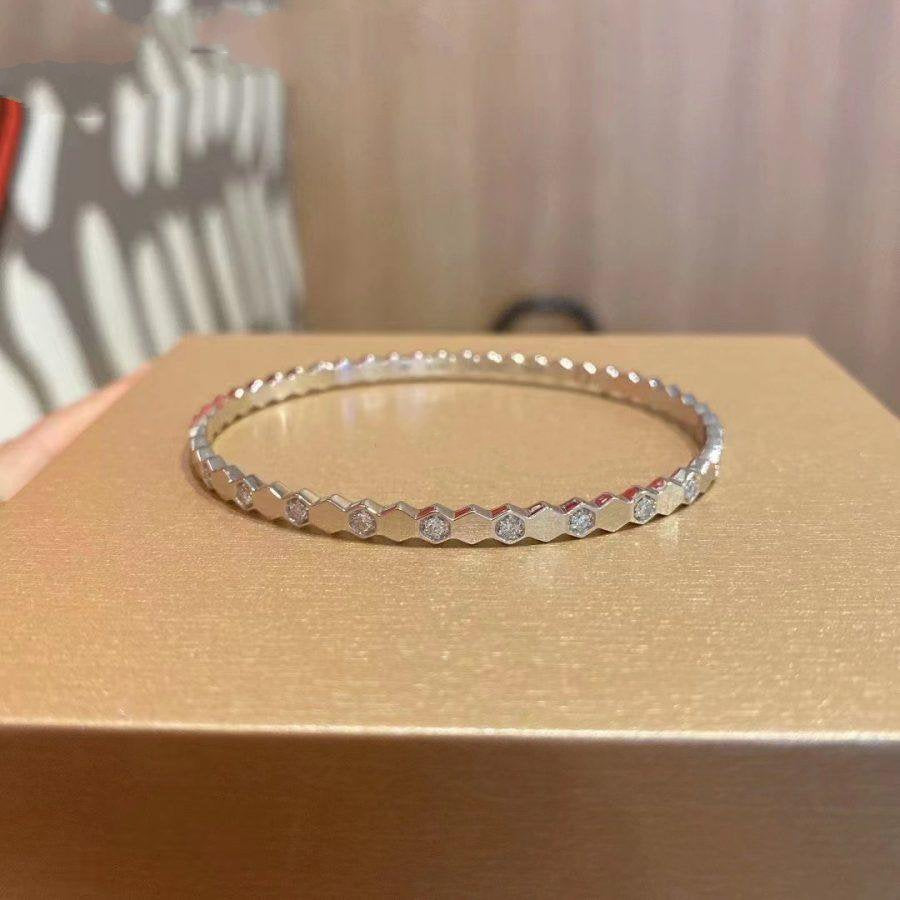 [Riva Jewelry ]BEE LOVE SILVER DIAMOND BRACELET