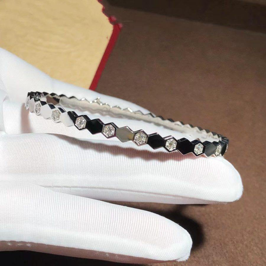 [Riva Jewelry ]BEE LOVE SILVER DIAMOND BRACELET