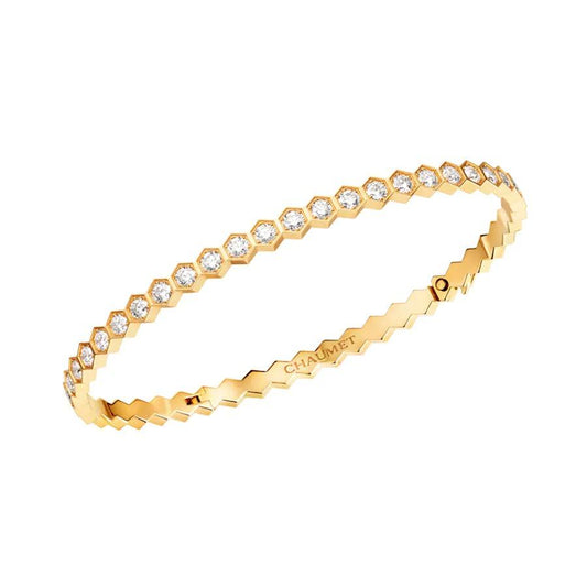 [Riva Jewelry]BIENENLIEBE GOLDENES ARMBAND VOLLSTÄNDIG MIT DIAMANTEN