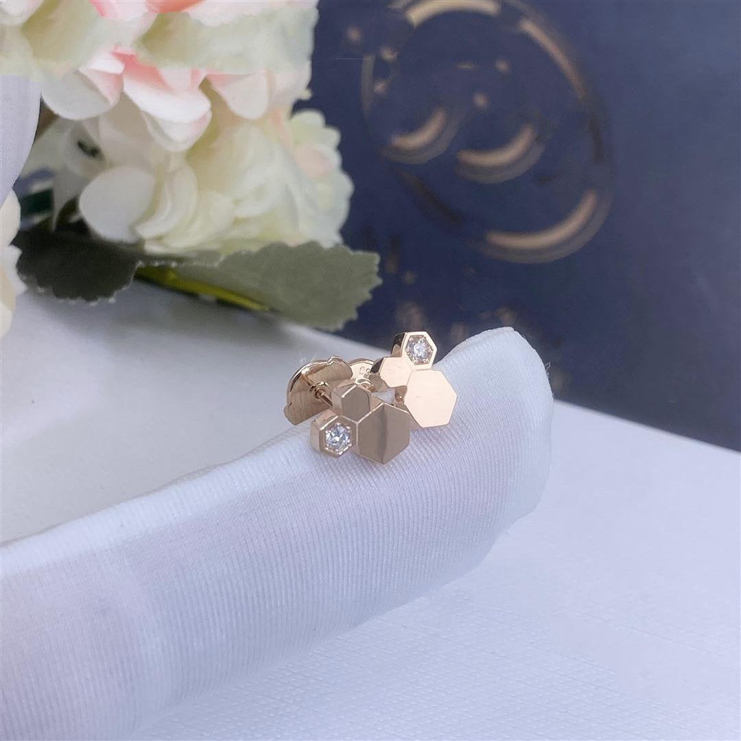 [Riva Jewelry]BIENENLIEBE ROSÉGOLD DIAMANT OHRSCHMUCK