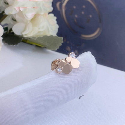 [Riva Schmuck]BEE LOVE OHRRINGE IN ROSÉGOLD MIT DIAMANTEN