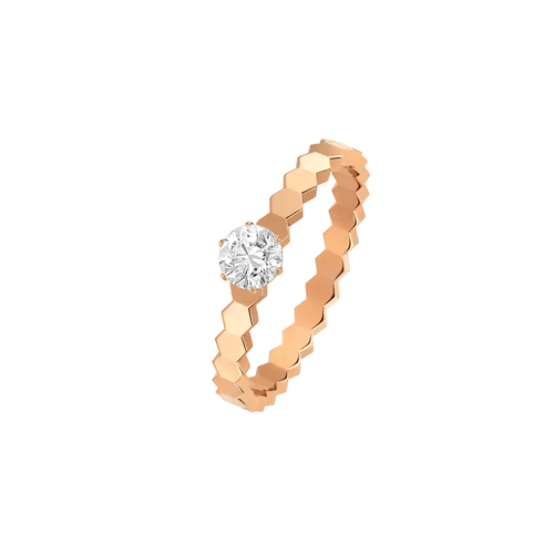 [Riva Jewelry]BIENENLIEBE-RING ROSÉGOLD 1 DIAMANT