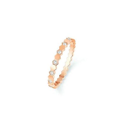 [Riva Jewelry]BEE LOVE RING ROSÉGOLD DIAMANT