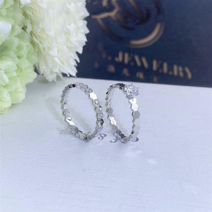 [Riva Jewelry ]BEE LOVE RING SILVER 1 DIAMOND