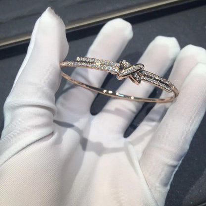 [Riva Jewelry ]JEUX DE BRACELET DIAMONDS PINK GOLD