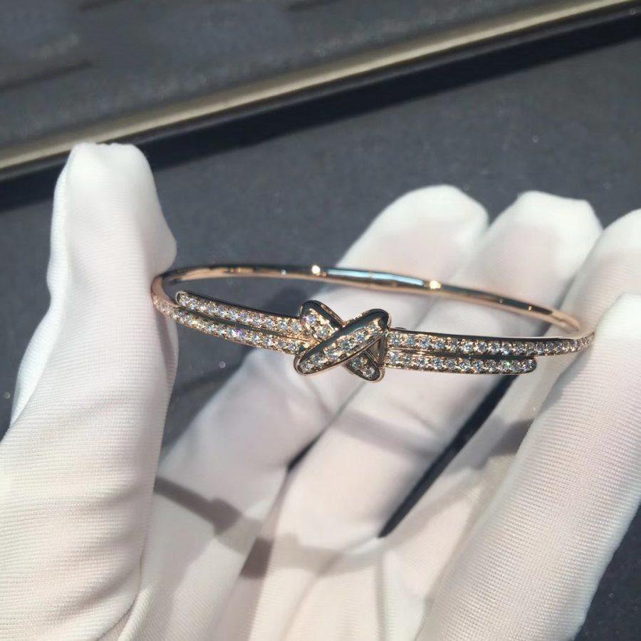[Riva Jewelry ]JEUX DE BRACELET DIAMONDS PINK GOLD