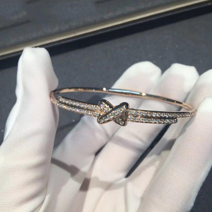 [Riva Jewelry ]JEUX DE BRACELET DIAMONDS PINK GOLD
