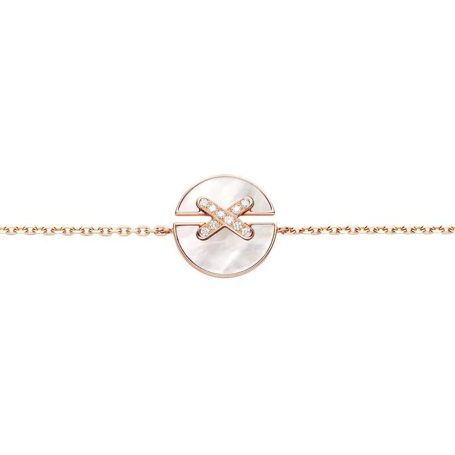 [Riva Jewelry]ARMBANDSET MOP ROSEGOLD DIAMANTEN