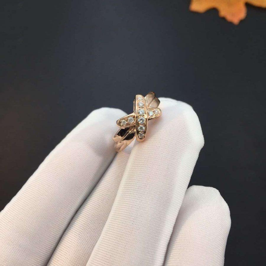 [Riva Jewelry ]JEUX DE PINK GOLD DIAMOND RING