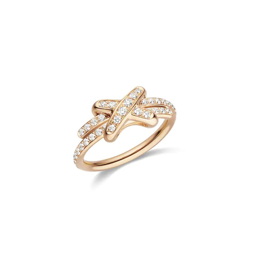 [Riva Jewelry ]JEUX DE RING PINK GOLD DIAMOND
