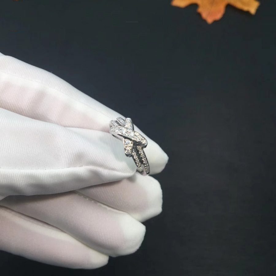 [Riva Jewelry ]JEUX DE SILVER DIAMOND RING