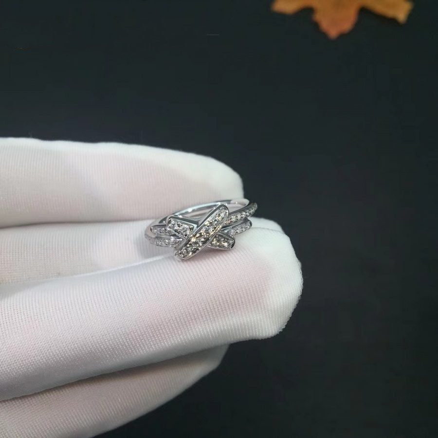 [Riva Jewelry ]JEUX DE SILVER DIAMOND RING