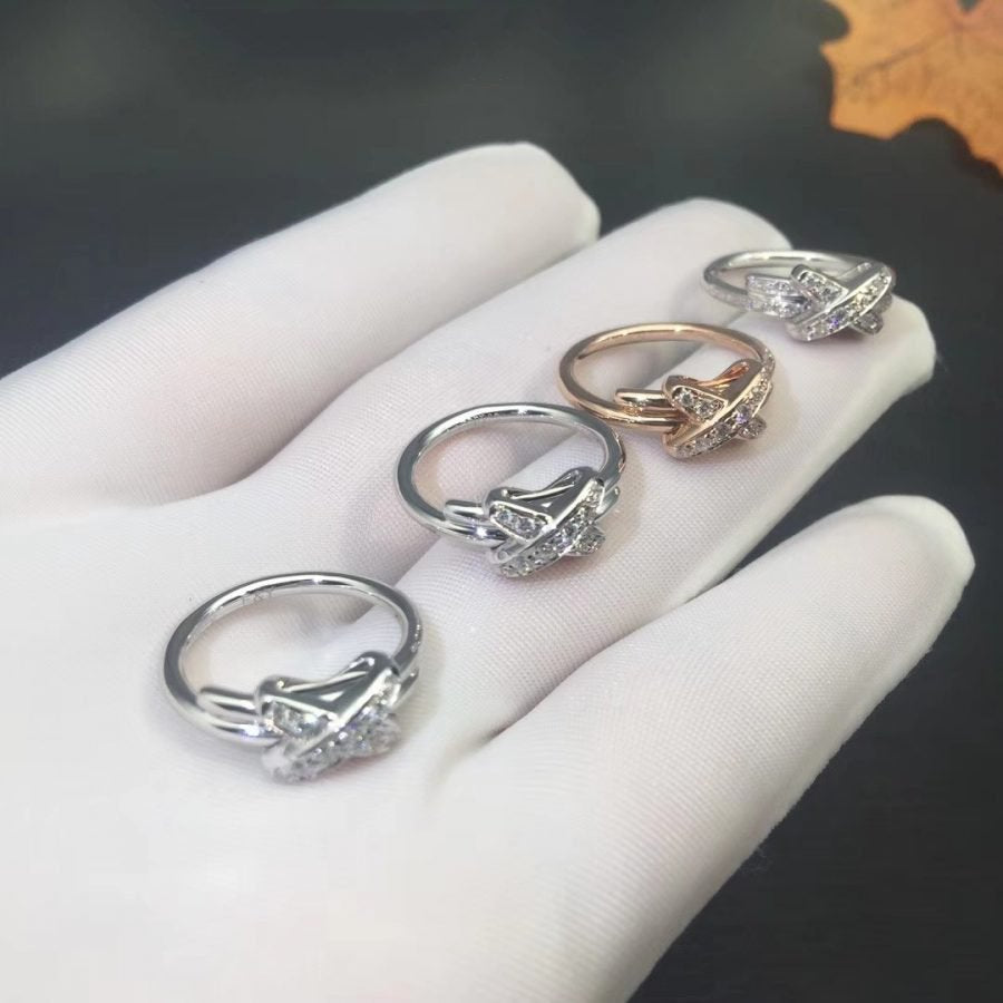 [Riva Jewelry ]JEUX DE SILVER DIAMOND RING